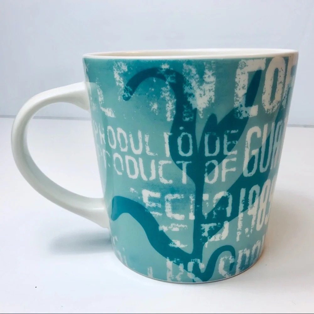 Starbucks Mug Guatemala Large Coffee 2006 16 oz